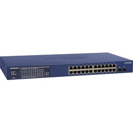 NETGEAR GS724TP GS724TP-300EUS Switch Pro Inteligente e Gerido com 24 portas Gigabit PoE+
