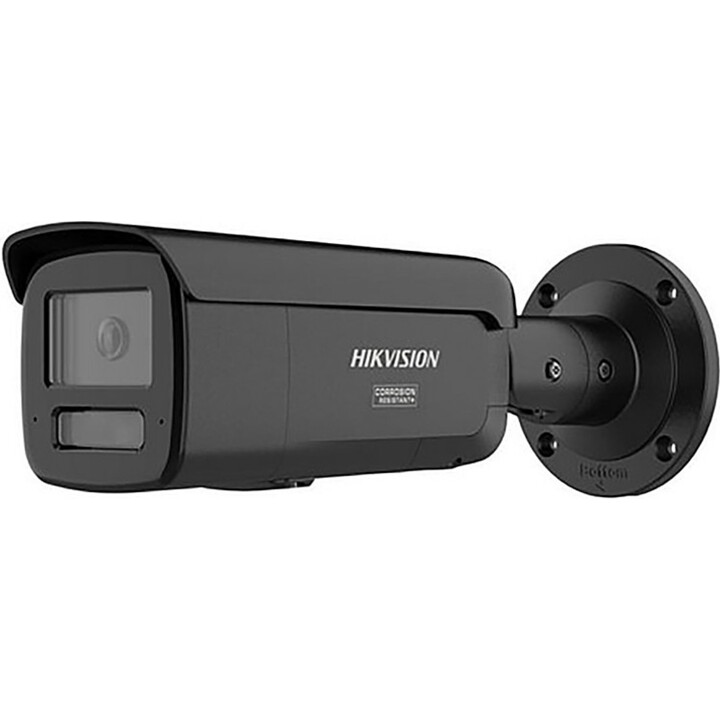 Caméra IP Hikvision DS-2CD2T47G3-LIS2UY/SL de la série Pro, modèle « ColorVu Bullet », noire, 2,8 mm