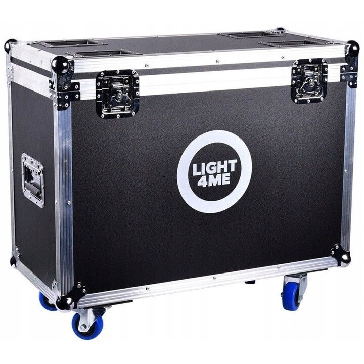 Light4Me Venom Zoom 350 : mallette de transport 2-en-1 pour têtes mobiles