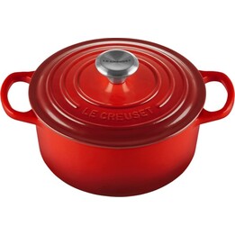 Le Creuset roaster 28cm, cherry red