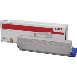Cartouche de toner jaune OKI 46443101 C833