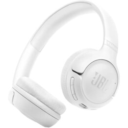 JBL Tune 530BT, 76h de autonomia, Bluetooth 6.0, Branco - Auscultadores sem fios supra-auriculares
