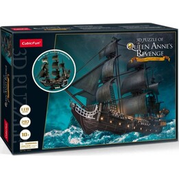 Rompecabezas LED 3D Cubic Fun Queen Annes