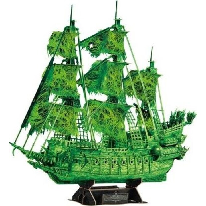 Il puzzle 3D "L'olandese volante" si illumina al buio.