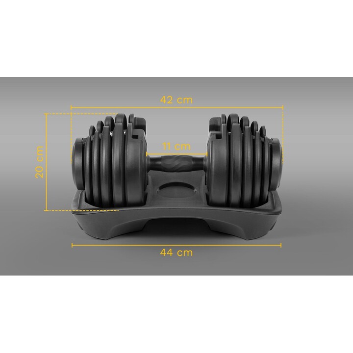 Halteres automáticos REBEL ACTIVE de 24 kg