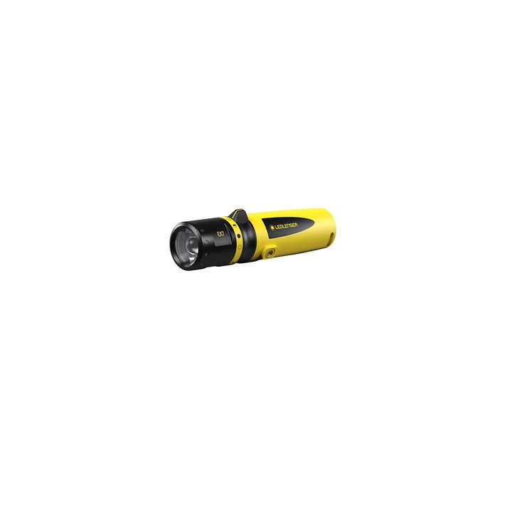Lanterna universal Ledlenser EX7 preta e amarela