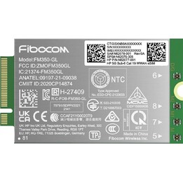 Módulo de módem celular inalámbrico HP AM5R4AA FM350-GL 5G NR M.2 Sub6