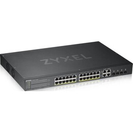 Zyxel GS192024HPV2-EU0101F GS1920-24HPv2 24-Port-Smart-Managed-PoE+-Switch, 375 W