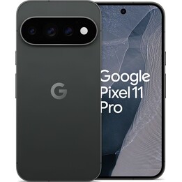 Google Pixel 11 Pro 5G, 16 Go / 512 Go, écran OLED LTPO de 6,3 pouces, batterie de 4 850 mAh, couleur Obsidian
