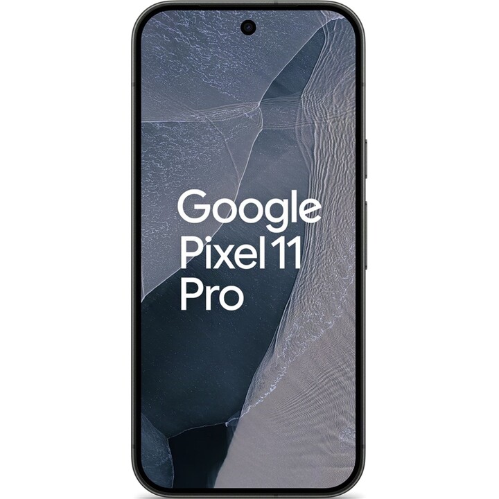 Google Pixel 11 Pro 5G, 16 Go / 512 Go, écran OLED LTPO de 6,3 pouces, batterie de 4 850 mAh, couleur Obsidian