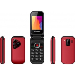 Sunstech CELT24 Mobiltelefon für Senioren/ Rot