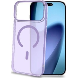 COLORMAG - Custodia rigida trasparente con finitura color lavanda, compatibile con la tecnologia MagSafe per Apple iPhone 17 Pro