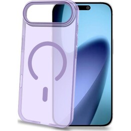 COLORMAG - Funda rígida transparente con acabado lavanda, compatible con la tecnología MagSafe para el iPhone Air de Apple [FUND