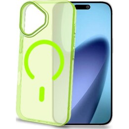 COLORMAG - Funda rígida transparente con acabado en color limón, compatible con la tecnología MagSafe, para el iPhone 17 de Appl
