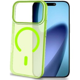COLORMAG - Coque rigide transparente avec finition « Lemon », compatible avec la technologie MagSafe, pour iPhone 17 Pro d'Apple
