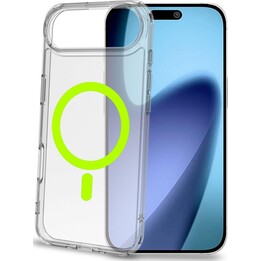 GELSKINMAG - Clear TPU Soft Case, Compatible with MagSafe Technology, Magnetic Ring for Apple iPhone Air [IPHONE 17 CASES] Yello