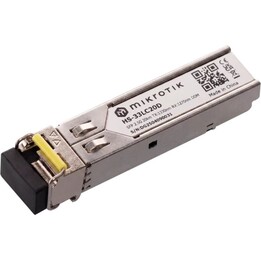 Par de transceptores SFP monomodo BiDi de 1 G/2,5 G de MikroTik HS-2733LC20D, 20 km