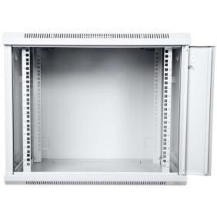 Digitus DN-W19 09U/600 - Armário de rede de 19 polegadas, 9U, para montagem na parede, 600 x 600 mm, cinzento
