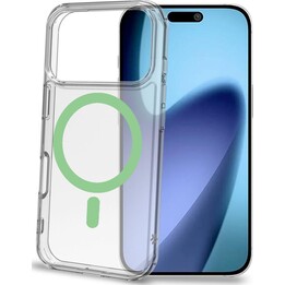 GELSKINMAG - Coque souple transparente en TPU, compatible avec la technologie MagSafe, anneau magnétique pour iPhone 17 Pro d'Ap