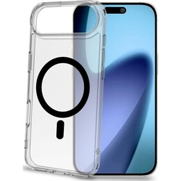 GELSKINMAG - Custodia morbida in TPU trasparente, compatibile con la tecnologia MagSafe, anello magnetico per Apple iPhone Air [