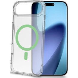 GELSKINMAG - Coque souple transparente en TPU, compatible avec la technologie MagSafe, anneau magnétique pour Apple iPhone Air [