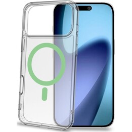 GELSKINMAG - Funda blanda transparente de TPU, compatible con la tecnología MagSafe, con anillo magnético para el iPhone 17 Pro 