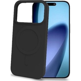 CROMOMAG – Weiche TPU-Hülle, kompatibel mit der MagSafe-Technologie, Farbe: Schwarz, passend für das Apple iPhone 17 Pro [IPHONE