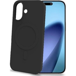CROMOMAG - Soft TPU Case Compatible with Magsafe Technology, Black Color Compatible with Apple iPhone 17 [IPHONE 17 CASES]