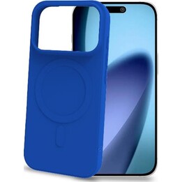 CROMOMAG - Funda de TPU blanda compatible con la tecnología MagSafe, color azul, compatible con el iPhone 17 PRO de Apple [FUNDA