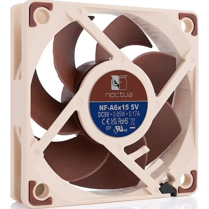 Ventilador Noctua NF-A6x15 5 V delgado, 60 x 15 mm NF-A6x15 5 V