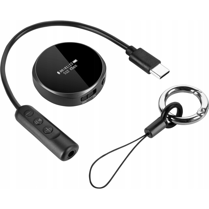 Grabadora de voz digital Kruger & Matz de 8 GB, modelo KM0952