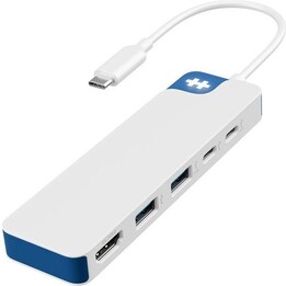 Targus HD4101BUGL HyperDrive Flex 5-Port-USB-C-Hub, blau