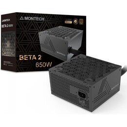 Fuente de alimentación Montech Beta 2 de 650 W, ATX BETA 2 650 W
