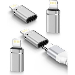 Adaptateur KABLEX Lightning mâle vers USB-C femelle OTG, argenté