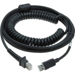 Cable en espiral Datalogic 90A052289 de USB tipo A a tipo U, 5 m