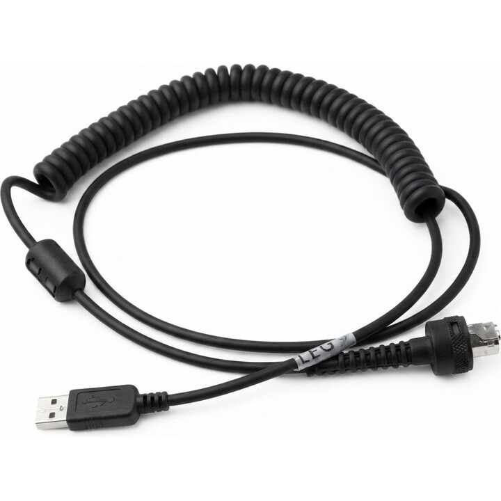 Câble spiralé USB de type A Datalogic CAB-559, 2,4 m