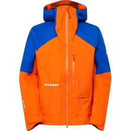 Casaco com capuz Mammut Eiger Nordwand Advanced HS 679214, cor Eiger Orange Blue, tamanho XL