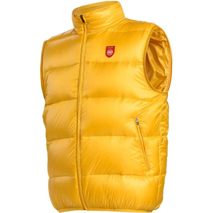 Chaqueta de plumón Pajak Eskimo 434655, color dorado, talla XL
