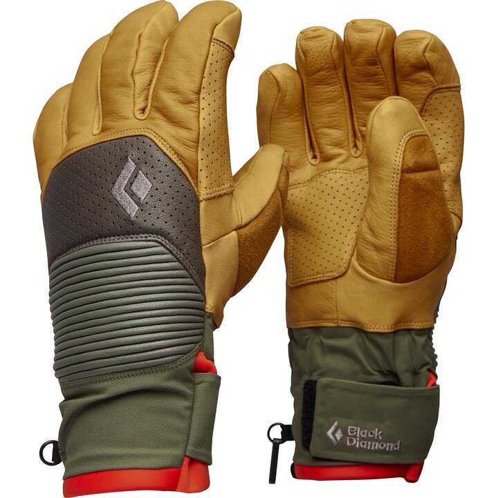 Guantes de esquí Black Diamond Impulse 591757, color «Beeswax Walnut», talla XL