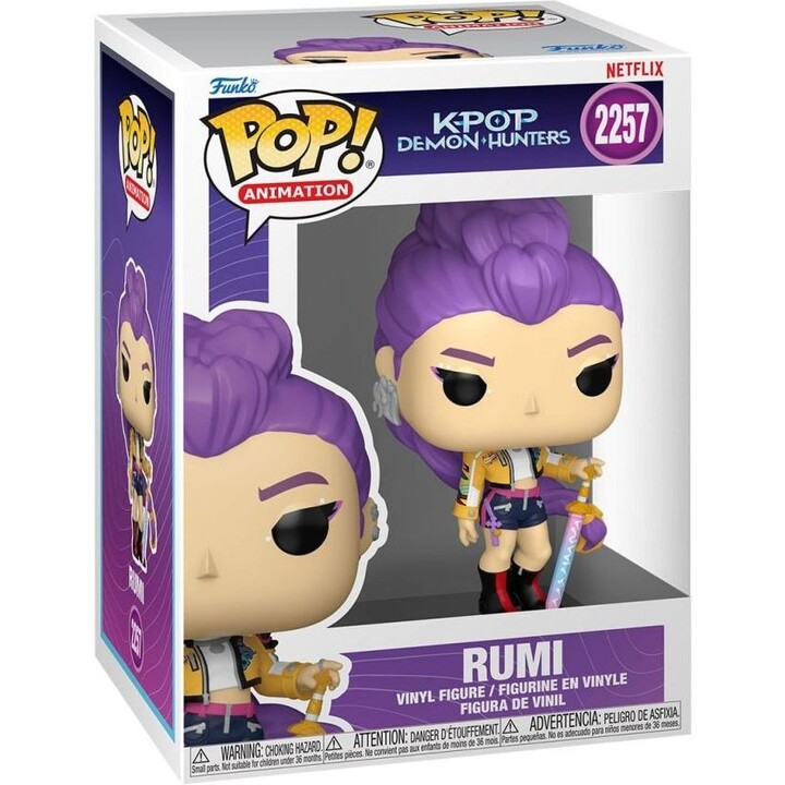 Figurine en vinyle Funko Pop Rumi 2257 « KPOP Demon Hunter »