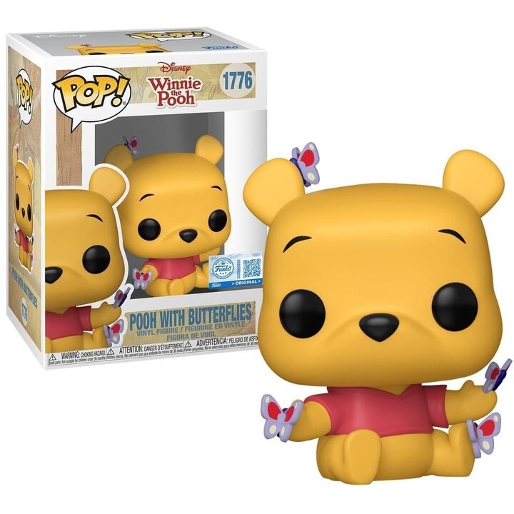 Figura de vinilo Funko Pop de Winnie the Pooh con mariposas 1776