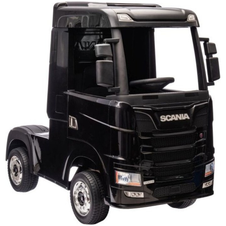 Camión eléctrico para niños Scania 500R HL698 4x4, color negro