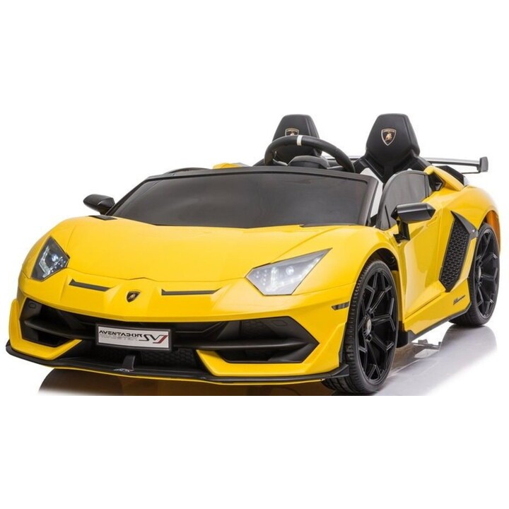 Voiture électrique Lamborghini Aventador SX2028, jaune