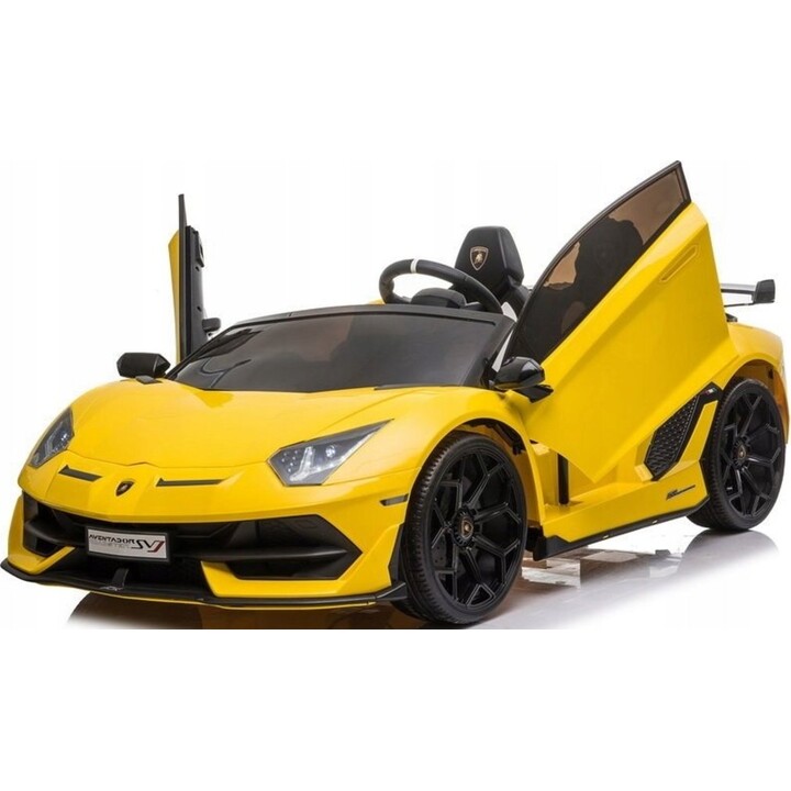 Lamborghini Aventador SX2028 Electric Ride-On Car Yellow