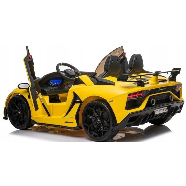 Lamborghini Aventador SX2028 Electric Ride-On Car Yellow