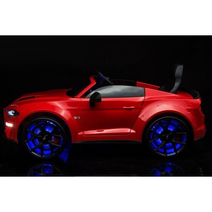 Ford Mustang GT Drift SX2038 - Macchinina elettrica per bambini, rossa