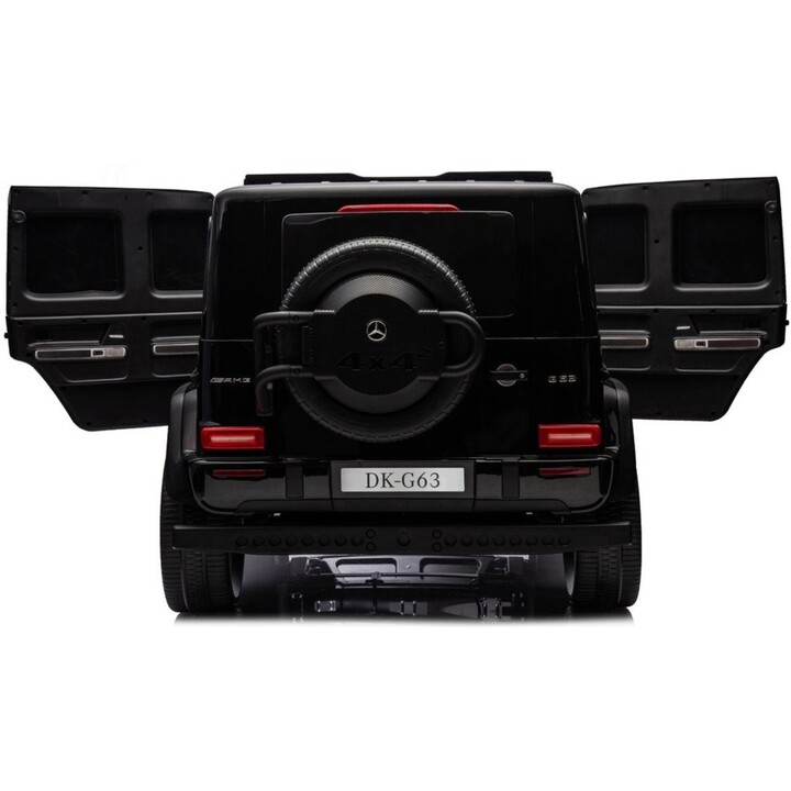 Carro elétrico de brincar Mercedes G63 XXL MP4 24V 4x4, preto