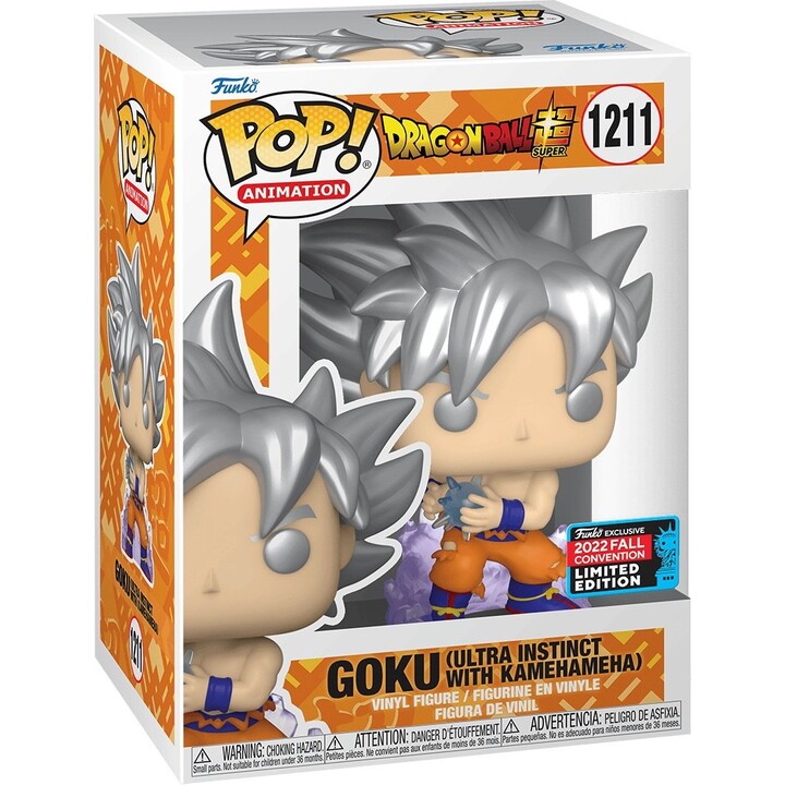Funko Pop Goku Ultra Kamehameha 1211 Dragon Ball Z Edição Limitada