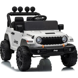 Jeep Rubicon DK-JWR558 24V Electric Ride-On Car White