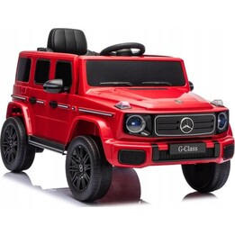 Coche eléctrico para niños Mercedes G 2580 24 V 4x4, rojo